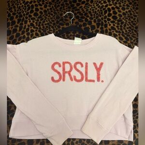 Marshalls Pink Sweatshirt with Red Print